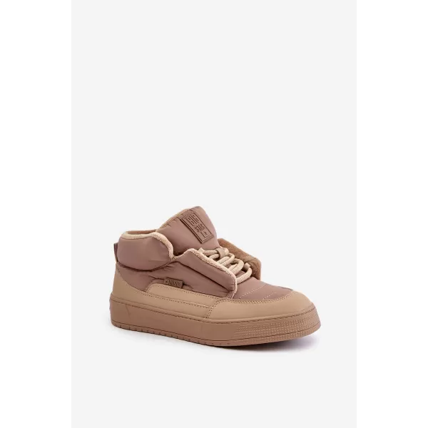  Dámske snehule BIG STAR SHOES OO274A532 BEIGE 