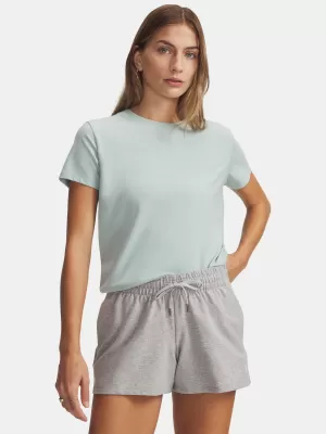 Dámske tričko UNDER ARMOUR RIVAL CORE SS 1383648-477 MODRÁ