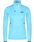 Dámska powerfleece mikina NORDBLANC CRISP NBSFL8338 SVETLO MODRÁ