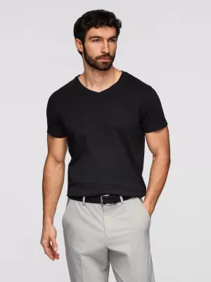 Pánske tričko OMBRE OM-TSBS-0281 BLACK