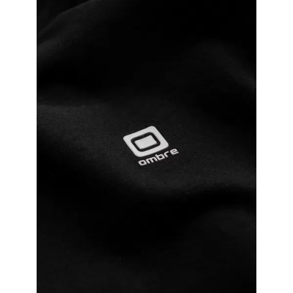  Pánske tričko OMBRE L175 BLACK 