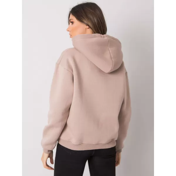  Dámska mikina BASIC FEEL GOOD RV-BL-7306.41 DARK BEIGE 