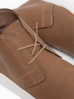 Pánske členkové topánky OMBRE OM-FOCS-0162 BROWN