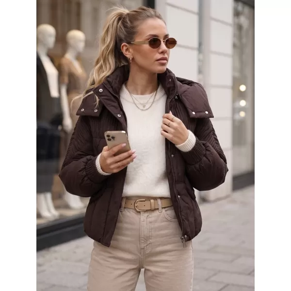  Dámska bunda DSTREET TY6039 HNEDÁ 