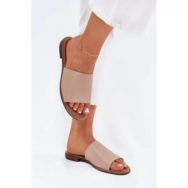  Dámske šľapky BOTO 23SD35-5809 BEIGE 