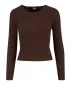 Dámske tričko URBAN CLASSICS TB7786 WARM/BROWN