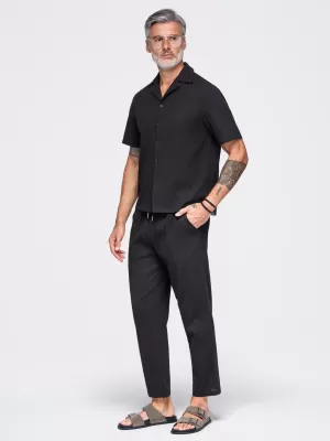 Pánske nohavice OMBRE OM-PACP-0312 BLACK