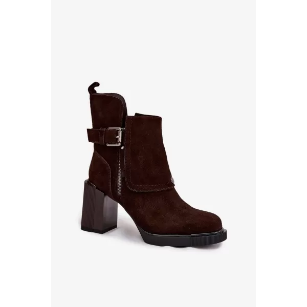  Dámske čižmy VINCEZA 91152 CHOCOLATE 