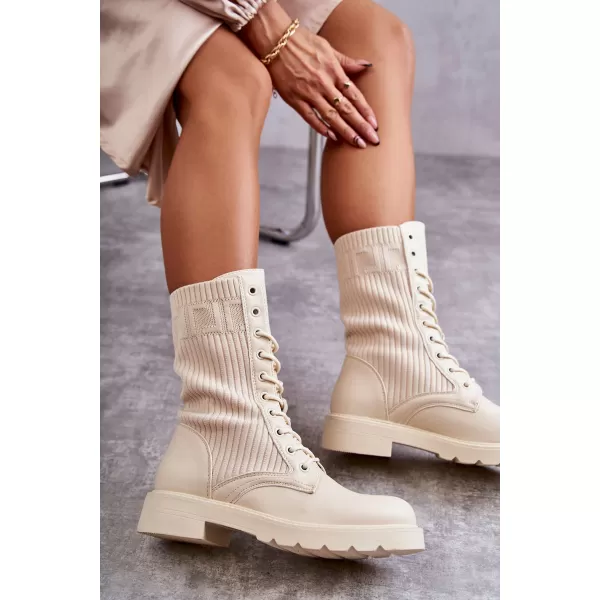  Dámske topánky BOTO LQ-55 BEIGE 