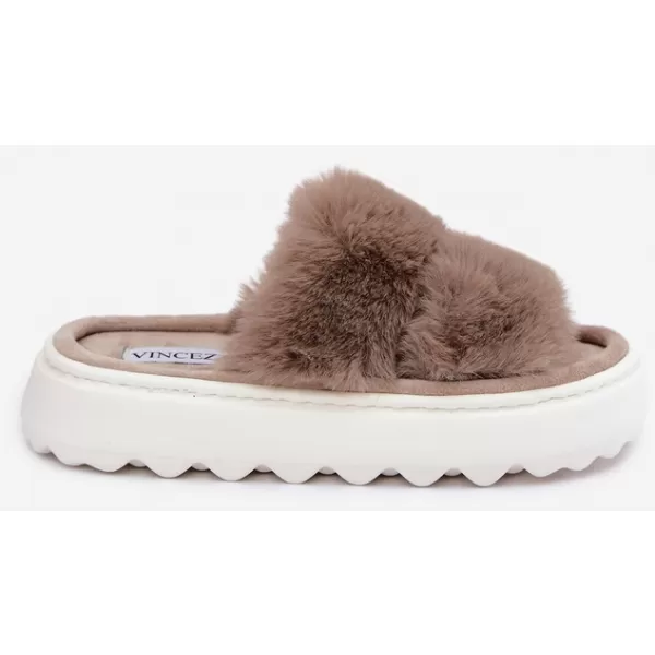  Dámske šľapky VINCEZA 105105 BEIGE 