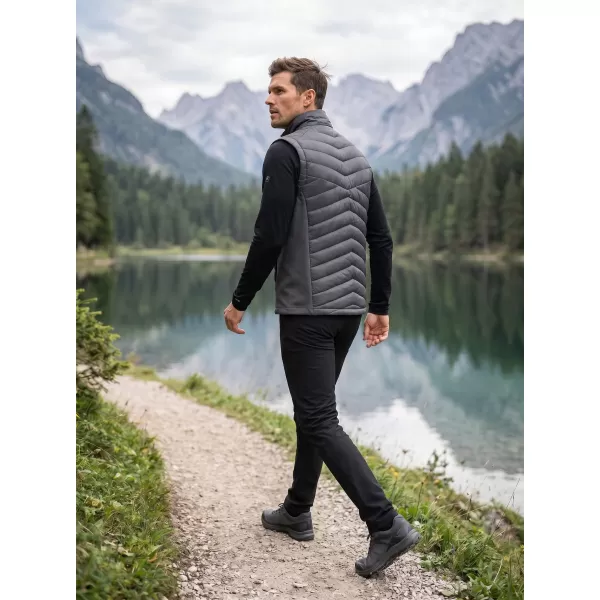  Pánska hybridná vesta MALFINI PREMIUM CROSS 557 LIGHT ANTHRACITE 
