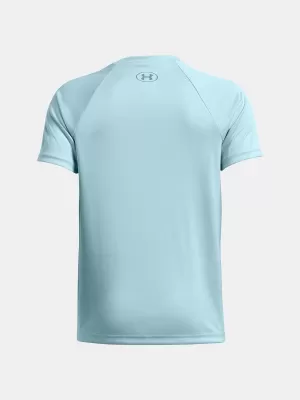 Chlapčenské tričko UNDER ARMOUR UA B TECH GAME DAY SS 1389974-494 MODRÁ