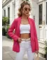 Dámska bunda DSTREET PY0149 FIALOVÁ