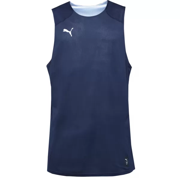  Pánsky obojstranný dres PUMA REVERSIBLE PRACTICE JERSEY 676640-07 PUMA NAVY 