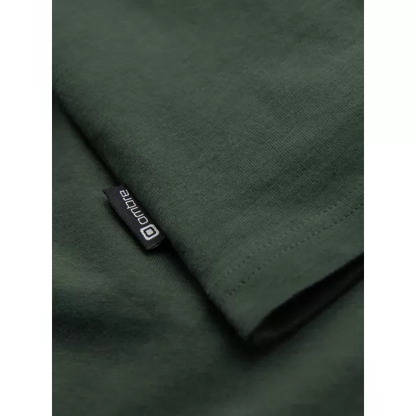  Pánske tričko OMBRE OM-TSCT-0305 DARK OLIVE 