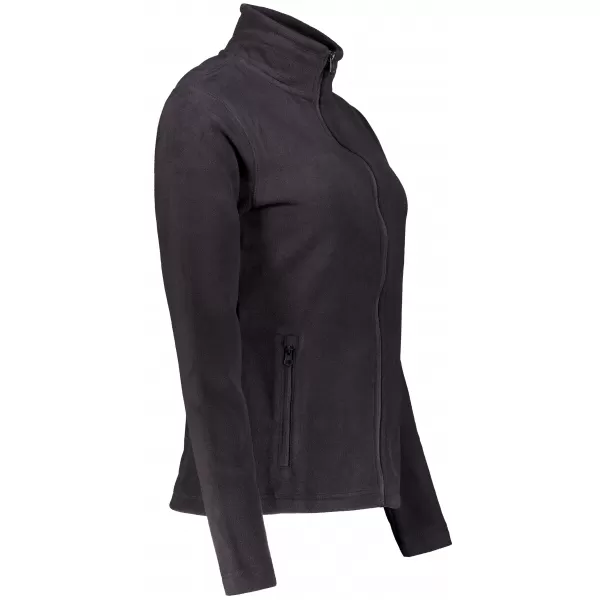  Dámska fleece mikina ALTISPORT ALW002852 ČIERNOSTRIEBORNÁ 