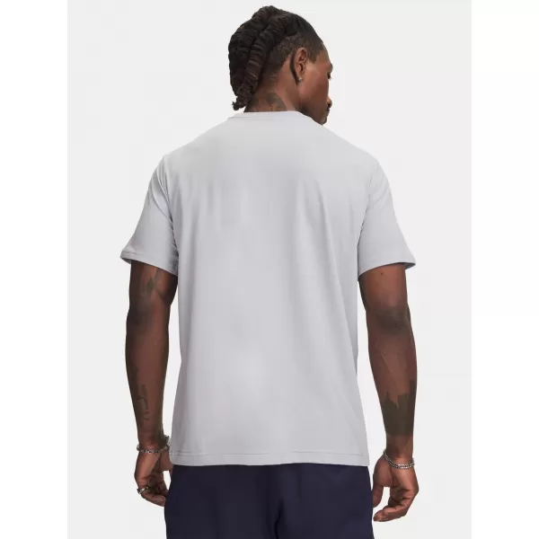  Pánske tričko UNDER ARMOUR M 60/40S ARMOR GLOBE SS 6009261-011 ŠEDÁ 