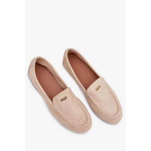  Dámske mokasíny BOTO QQ-273 BEIGE 