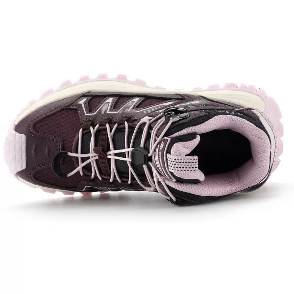  Detské outdoorové topánky ALPINE PRO ATEGO MAUVE WINE 