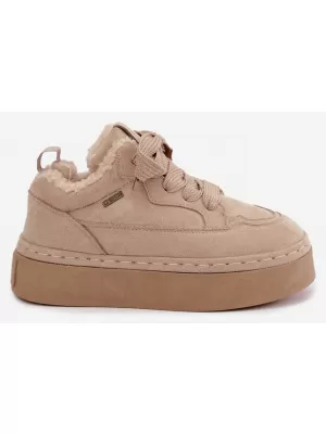 Dámske snehule BIG STAR SHOES UU274187 BEIGE