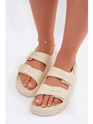 Dámske sandále BIG STAR SHOES TT274A032 BEIGE
