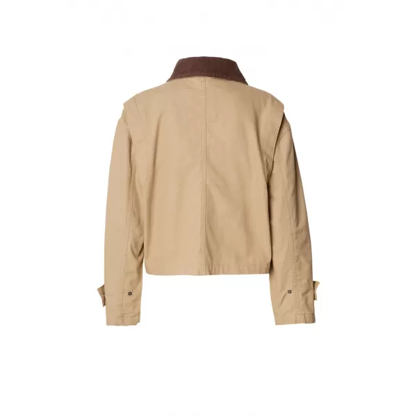  Dámska bunda URBAN CLASSICS TB7726 UNION BEIGE 