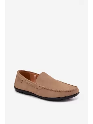 Pánske mokasíny BIG STAR SHOES TT174201 BEIGE