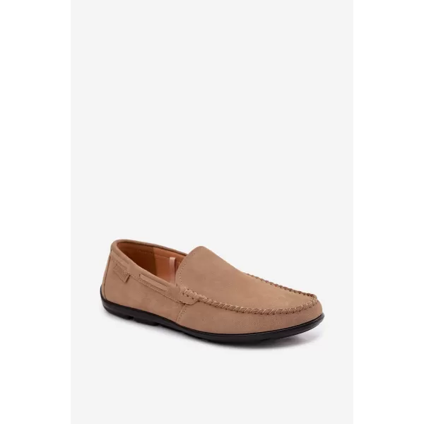  Pánske mokasíny BIG STAR SHOES TT174201 BEIGE 
