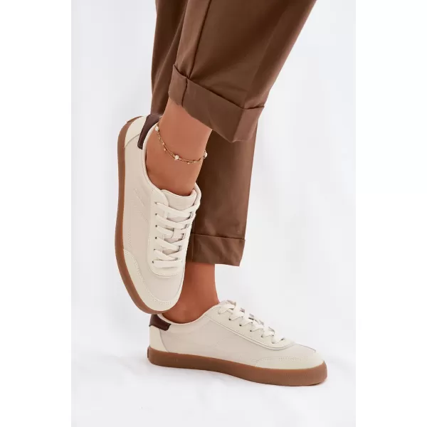  Dámske tenisky BIG STAR SHOES TT274311 BEIGE 