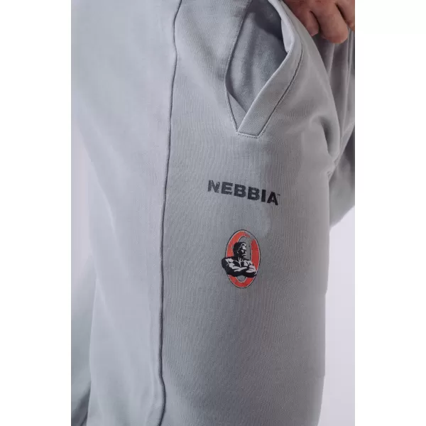  Pánske nohavice NEBBIA OLYMPIA 955 LIGHT GREY 