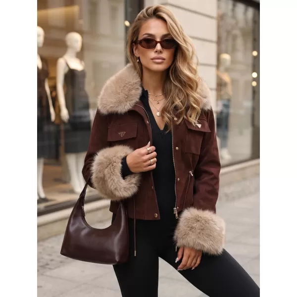  Dámska bunda DSTREET TY5706 BORDOVÁ 