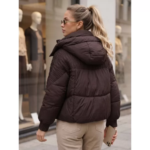  Dámska bunda DSTREET TY6039 HNEDÁ 