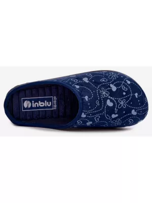 Dámske šľapky INBLU ET000041 MODRÁ