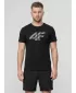 Pánske tričko 4F WMM00TTSHM3342 DEEP BLACK