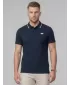 Pánske tričko s golierom 4F WMM00TPTSM0773 NAVY