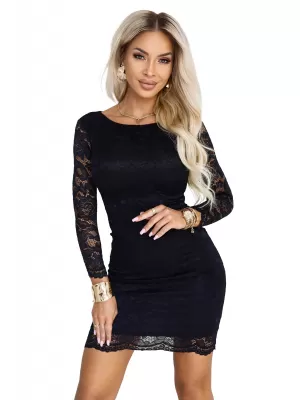 Dámske šaty NUMOCO 180-4 ČIERNA