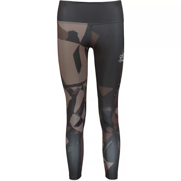  Dámske dlhé legíny premium (nové veľkosti) ALTISPORT VOJ/ALW080LEG05 TMAVO HNEDÁ 