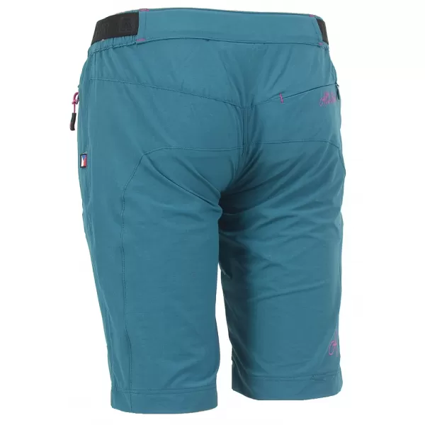  Dievčenské 3/4 outdoorové nohavice ALTISPORT HAZERIA-J ALJS16012 modroružový 