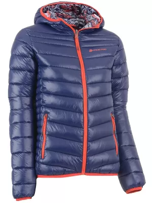 Dámska obojstranná bunda ALPINE PRO MUNSRA 2 TMAVO MODRÁ