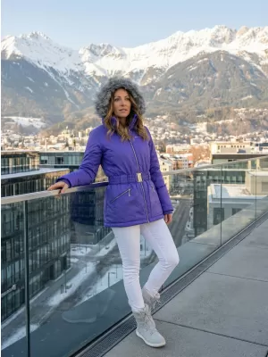 Dámska zimná bunda ALPINE PRO MEMKA FIALOVÁ