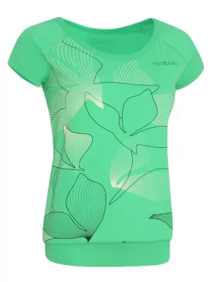 Dámske tričko s krátkym rukávom NORDBLANC NBFLT2827 RAZER ZELENÁ
