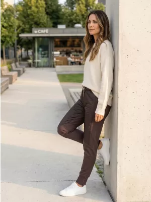 Dámske nohavice TORSTAI LOLA 841522235 CHOCOLATE BROWN