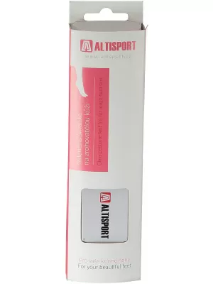 Pedikúrové škrabka ALTISPORT PV BIELA