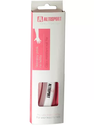 Oblúkový manikúrový pilník ALTISPORT G-PLUS BIELA