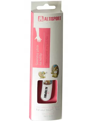 Oblúkový manikúrový pilník ALTISPORT BABY BIELA