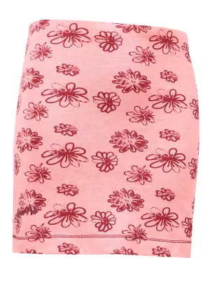 Dievčenská sukňa ALPINE PRO LAUCO 2 KSKL026 RUŽOVÁ