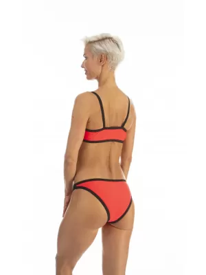 Dámske plavky - spodný diel NORDBLANC NAUGHTY NBSSS6764B FLUORESCENTNÉ RUŽOVÁ