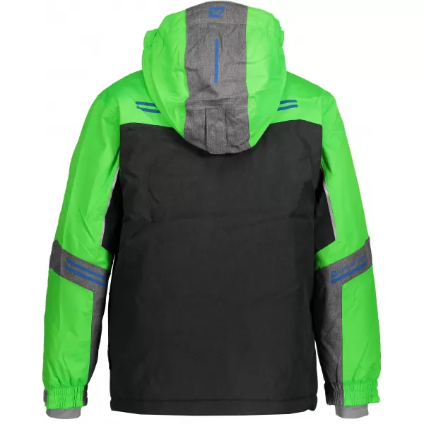  Detská bunda ALPINE PRO Sardar KJCM122 ZELENÁ 