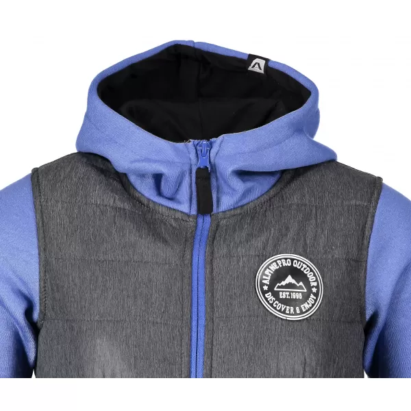  Detská mikina ALPINE PRO BALTHO KSWM092 MODRÁ 