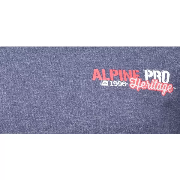  Detské tričko ALPINE PRO DIDILO 4 KTSM119 TMAVO MODRÁ 